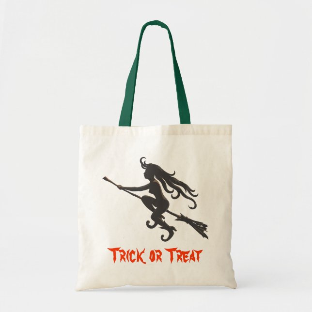 Bolso De Tela Halloween Witch Bag (Frente)