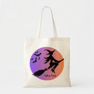 Bolso De Tela Halloween Witch Tote Bag