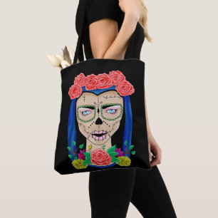 Bolso De Tela Halloween Zombie Cinco de Mayo Fiesta