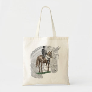 Bolso De Tela Halt Salute Dressage Horse