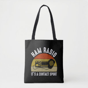 Bolso De Tela Ham Radio - Es un deporte de contacto