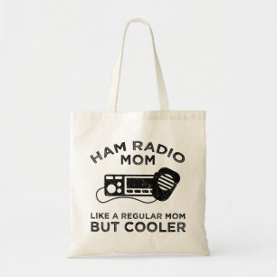 Bolso De Tela Ham Radio Mom - Como Una Mamá Regular Pero Fría