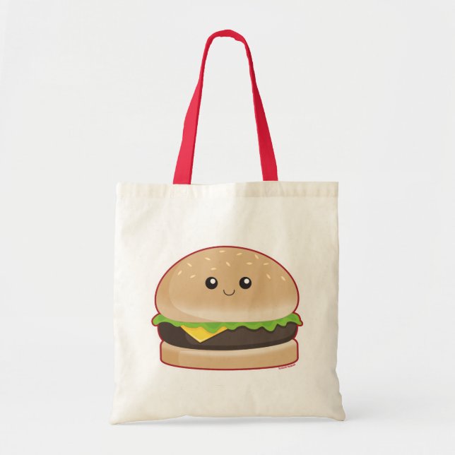 Bolso De Tela Hamburguesa (Frente)