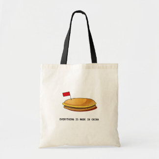 Bolso De Tela Hamburguesa