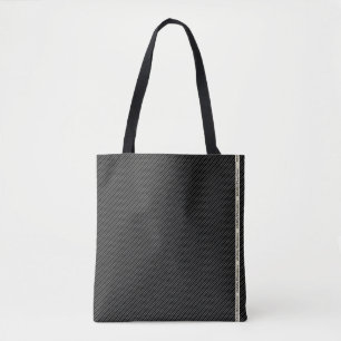 Bolso De Tela HAMbyWG - ¡Cualquier color, raya diagonal diminuta