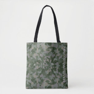 Bolso De Tela HAMbyWG Personalizado Camouflage Tote Bag