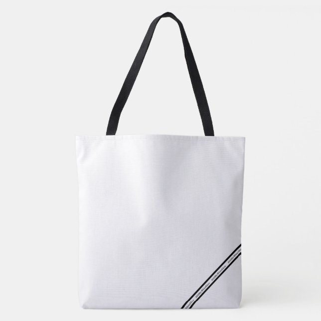 Bolso De Tela HAMbyWhiteglove (Anverso)