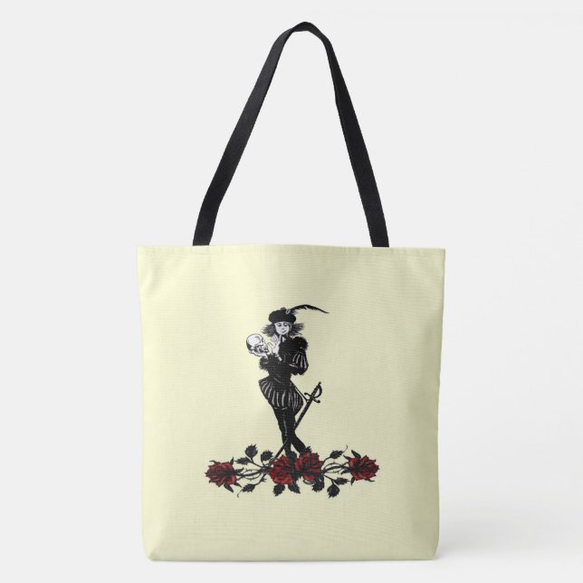 Bolso De Tela Hamlet Amarillo (Anverso)