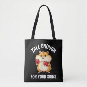 Bolso De Tela Hamster Boxeador Divertido lo Suficientemente Alto