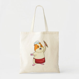 Bolso De Tela Hámster como Baker con rodillo