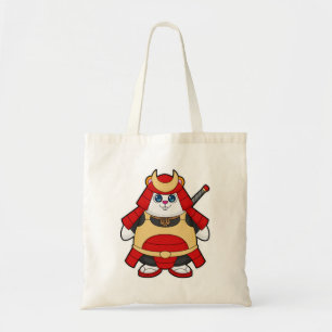 Bolso De Tela Hámster como guerrero con armadura