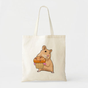 Bolso De Tela Hámster con Muffin