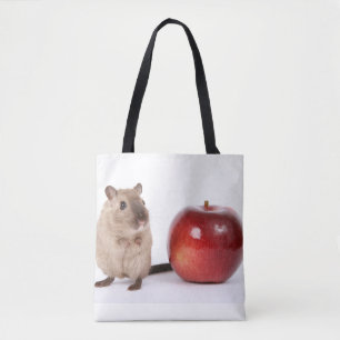 Bolso De Tela Hamster con Tote de Apple