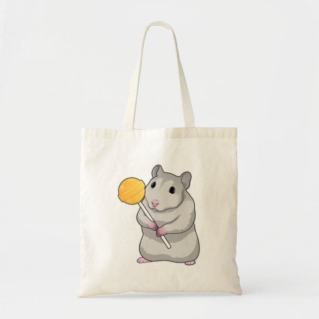 Bolso De Tela Hamster Lollipop (Frente)