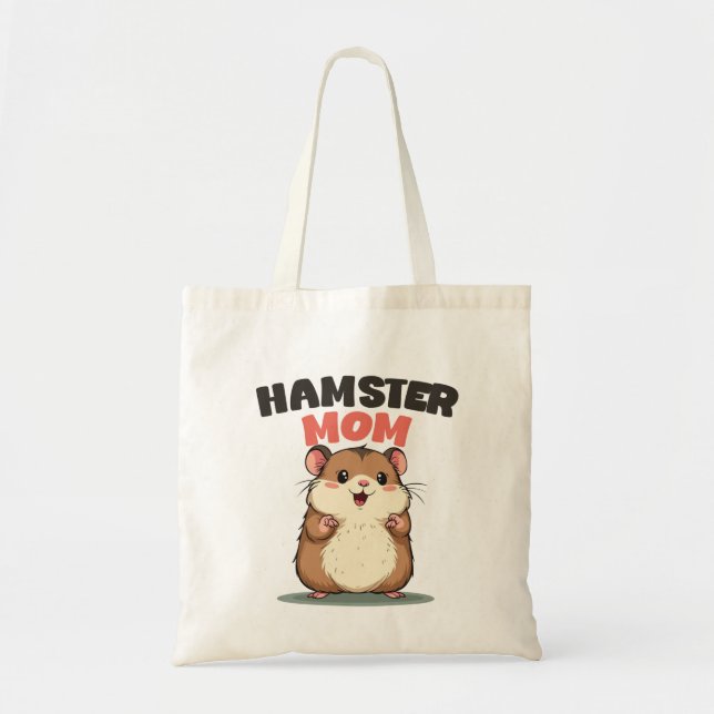 Bolso De Tela Hamster Mom (Frente)