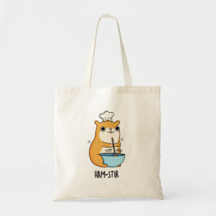 Bolso De Tela Hamstir Funny Chef Hamster Pun