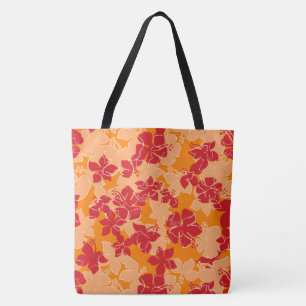 Bolso De Tela Hanalei Hawaiian Hibiscus Camo Floral Beach Bag