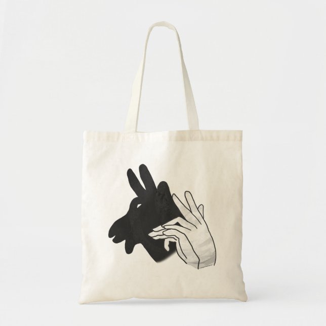 Bolso De Tela Hand Silhouette Billy Goat (Frente)