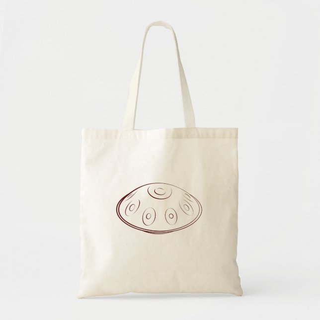 Bolso De Tela Handpan Music Art Handpan (Frente)