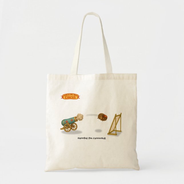 Bolso De Tela Hannibal la Bala de Cañón (Frente)