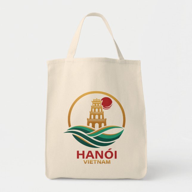 Bolso De Tela Hanoi Vietnam Southeast Asia (Frente)