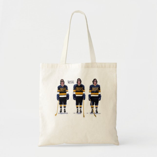 Bolso De Tela ¡Hanson    BrothersSlap Shot! Camiseta clásica T (Frente)