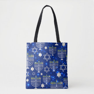 Bolso De Tela Hanukkah Tote Bag