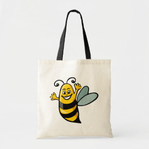 Bolso De Tela Happy Bee