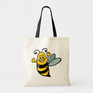 Bolso De Tela Happy Bee