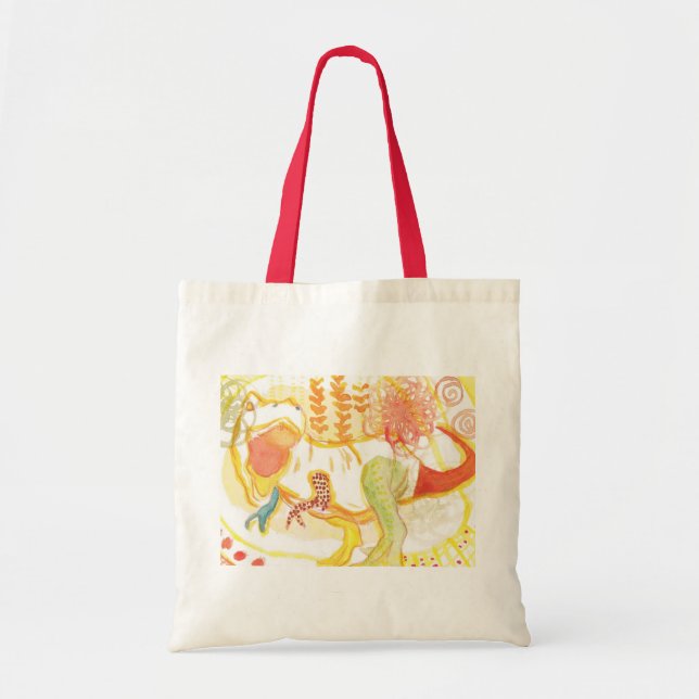 Bolso De Tela happy dinosaur (Frente)