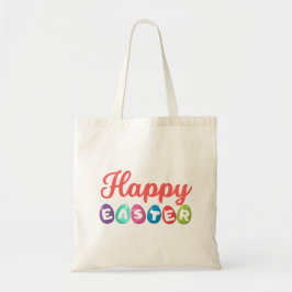 Bolso De Tela Happy Easter