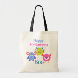 Bolso De Tela Happy Halloween Kids Tote Bag