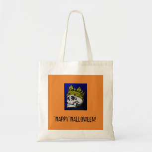 BOLSO DE TELA HAPPY HALLOWEEN SKULL TOTE BAG