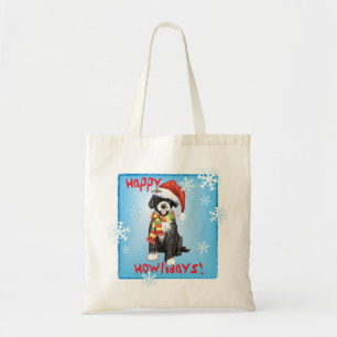 Bolso De Tela Happy Howlidays PWD