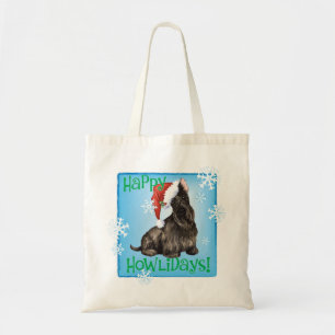 Bolso De Tela Happy Howlidays Scottish Terrier