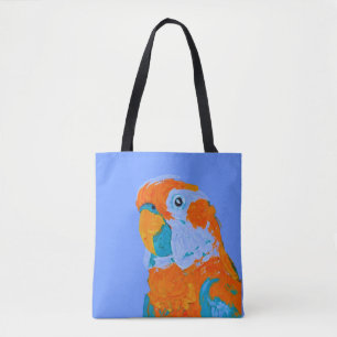Bolso De Tela Happy Parrot Tote Bag