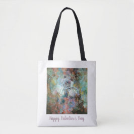 Bolso De Tela Happy Valentine's Day. 