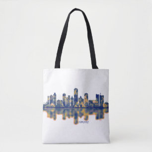 Bolso De Tela Harare Skyline