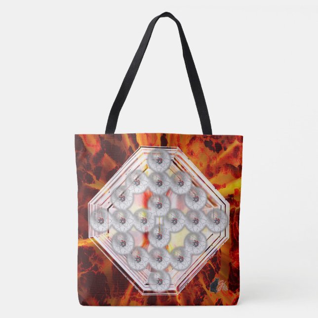 Bolso De Tela Hard Rock (Anverso)