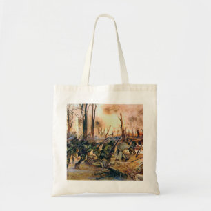 Bolso De Tela Harlem Hell Fighters Séchault H. Charles McBarron