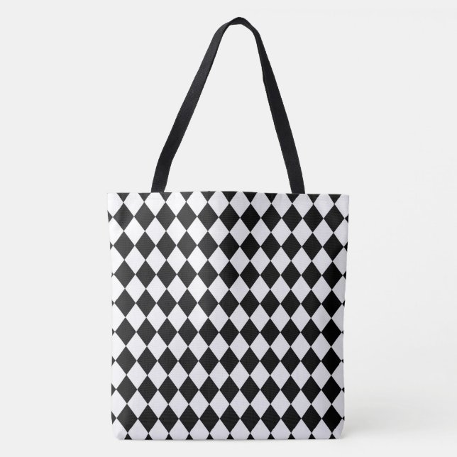 Bolso De Tela Harlequin (Anverso)