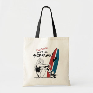 Bolso De Tela Harley Quinn - Vamos a practicar surf