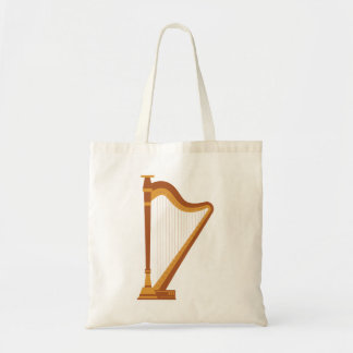 Bolso De Tela Harp Tote Bag