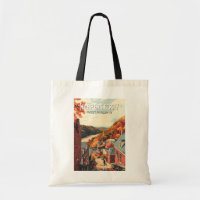 Harpers Ferry West Virginia Travel Art Vintage