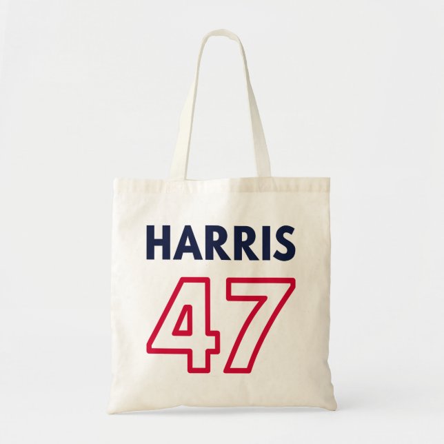 Bolso De Tela Harris 47 III - Kamala Harris A Presidente (Frente)