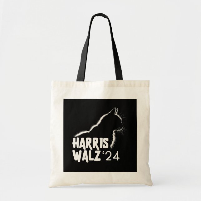 Bolso De Tela Harris Walz 2024 (Frente)