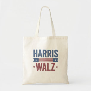 Bolso De Tela Harris Walz 2024 Elecciones Kamala Tim Waltz Améri