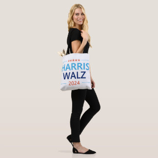 Bolso De Tela Harris Walz 2024 para presidente