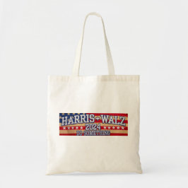 Bolso De Tela HARRIS WALZ "Haz algo"