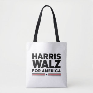 Bolso De Tela harris walz para américa